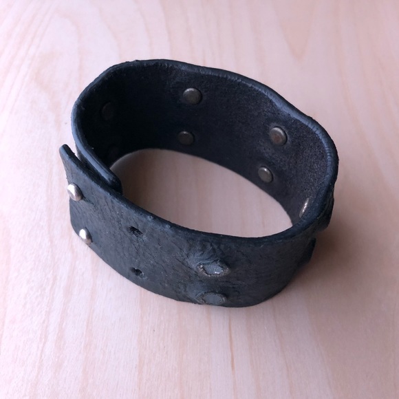 Genuine Leather bracelet - Picture 2 of 4